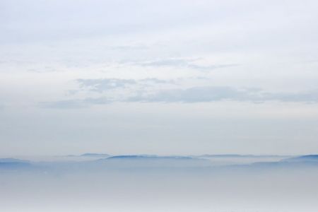 Nebel über Zürich