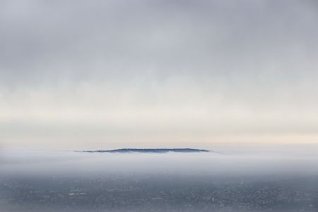 Nebel über Zürich