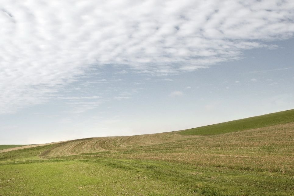M Landschaft Himmel Gruen