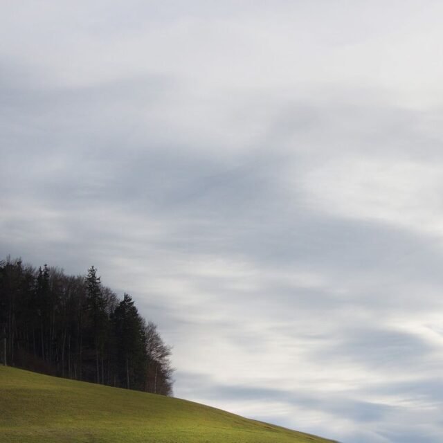 Landschaft Himmel Gruen 10