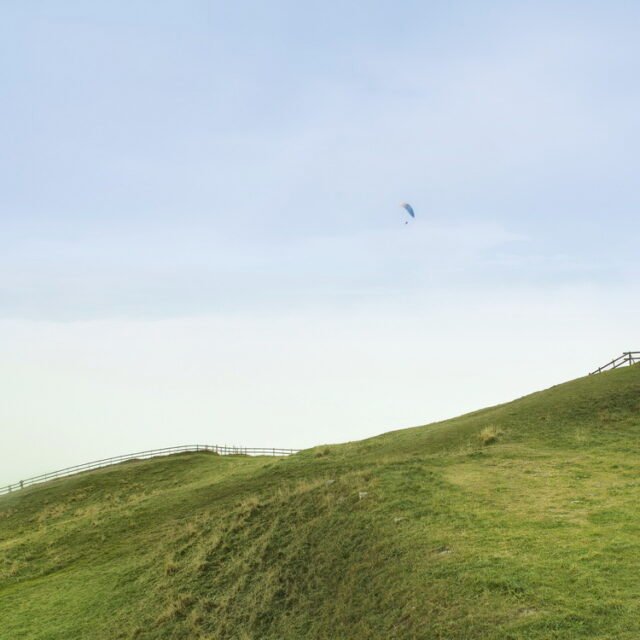 Landschaft Himmel Gruen 14