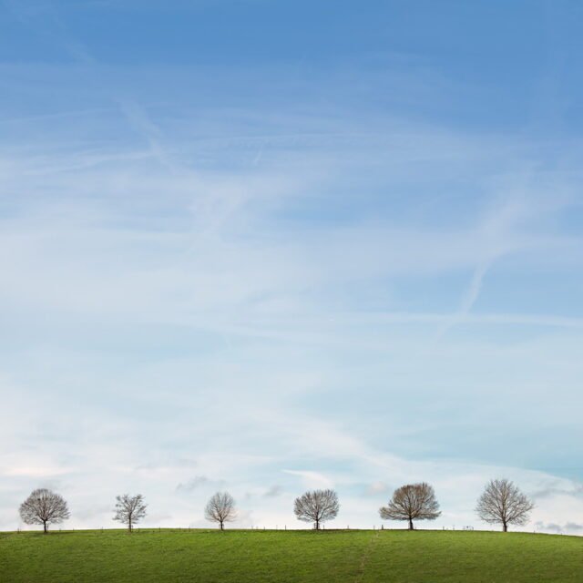 Landschaft Himmel Gruen 20