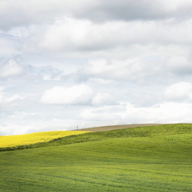 Landschaft Himmel Gruen 23