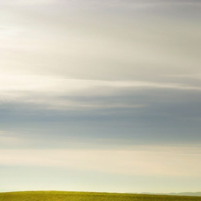 Landschaft Himmel Gruen 25