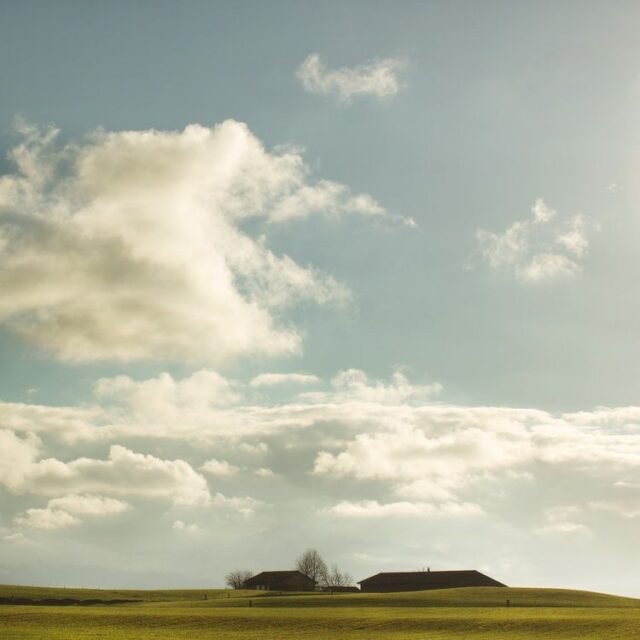 Landschaft Himmel Gruen 27