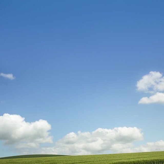 Landschaft Himmel Gruen 30