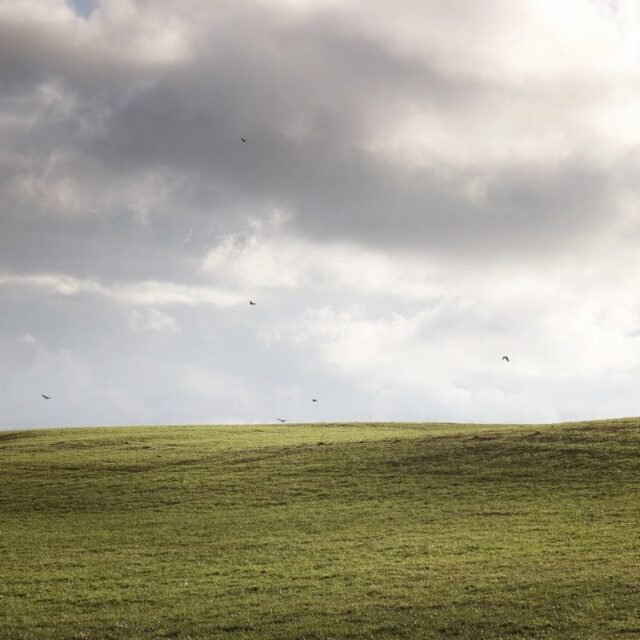 Landschaft Himmel Gruen 34