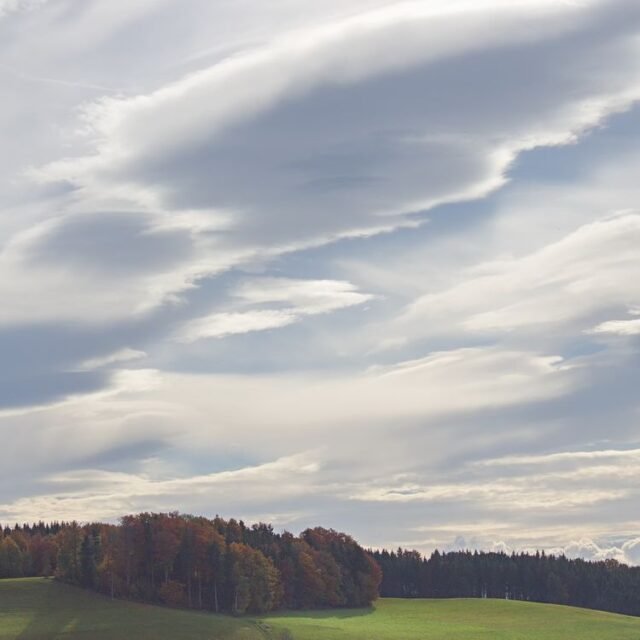Landschaft Himmel Gruen 38