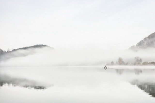 Landschaft Nebel Dunst 04