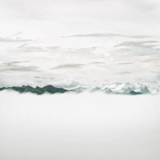 Landschaft Nebel Dunst 09