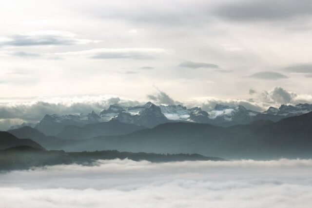 Landschaft Nebel Dunst 11