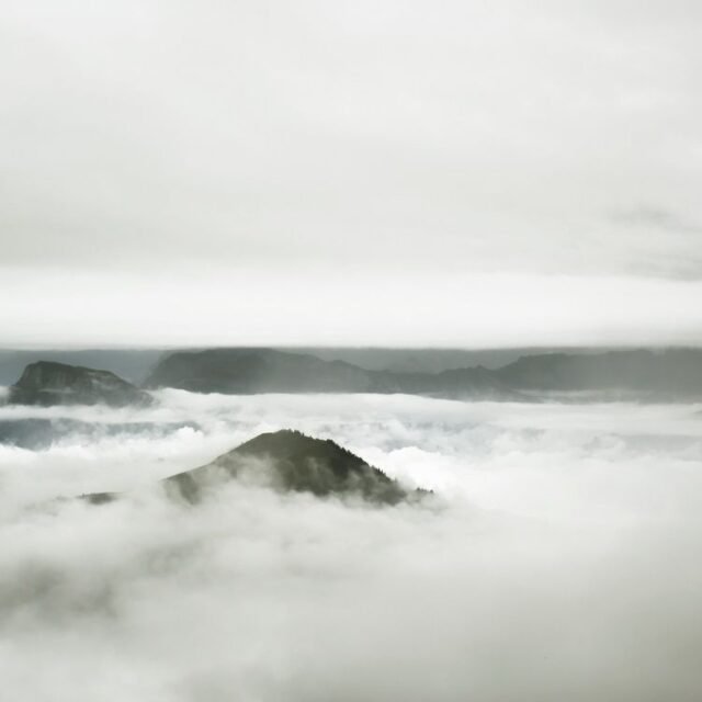 Landschaft Nebel Dunst 13