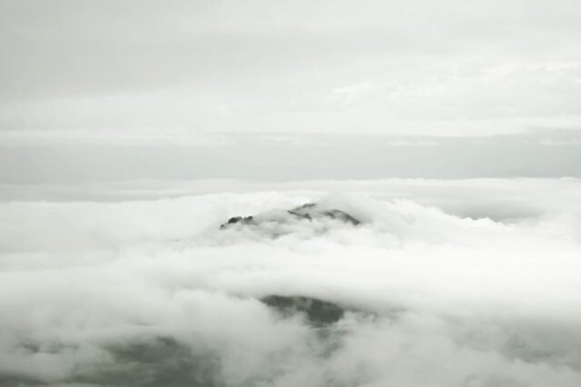 Landschaft Nebel Dunst 16