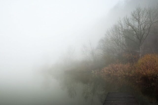 Landschaft Nebel Dunst 34