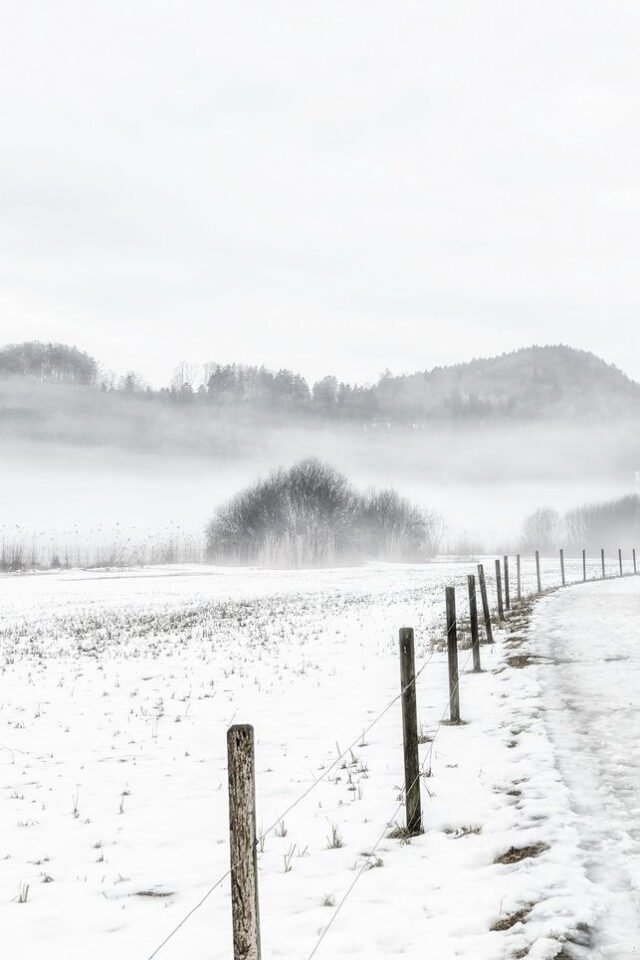 Landschaft Schneeschmelze 03