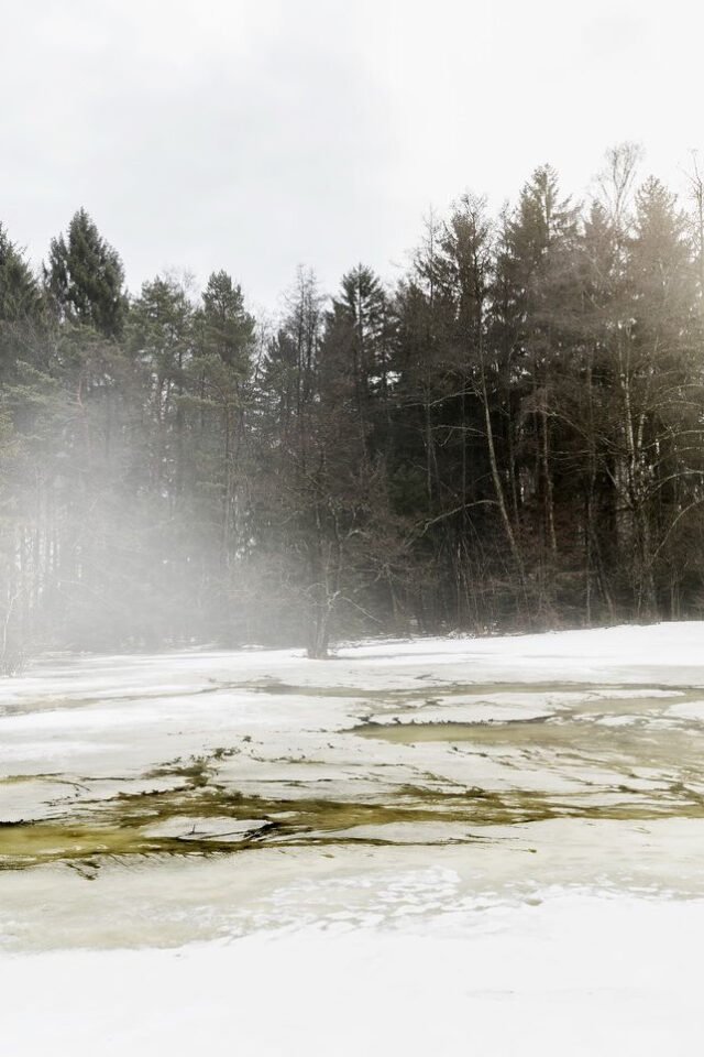Landschaft Schneeschmelze 15