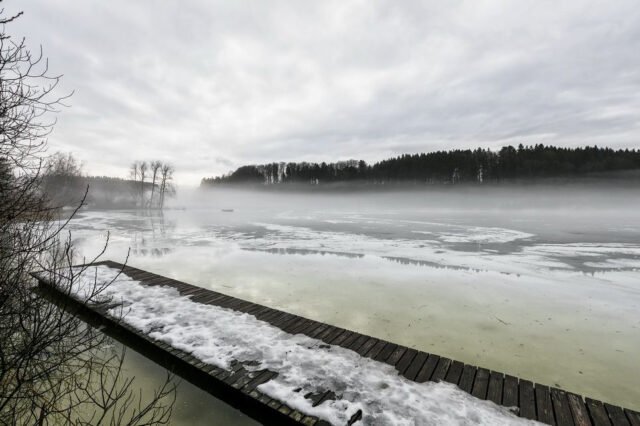 Landschaft Schneeschmelze 16
