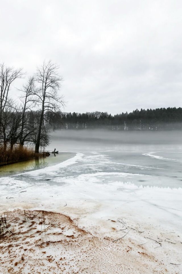 Landschaft Schneeschmelze 25