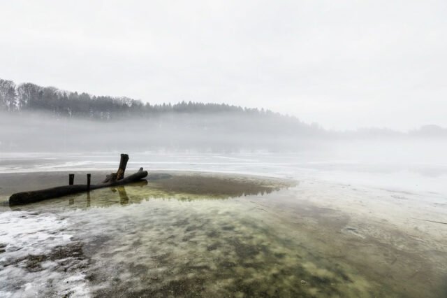 Landschaft Schneeschmelze 28
