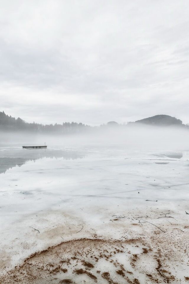 Landschaft Schneeschmelze 31