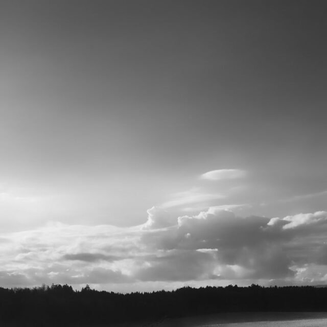 Landschaft Schwarz Weiss 03