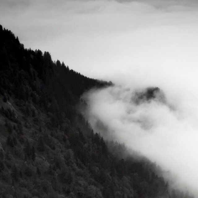 Landschaft Schwarz Weiss 12