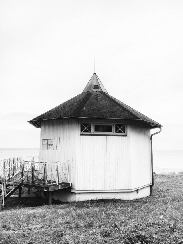 Landschaft Schwarz Weiss 14