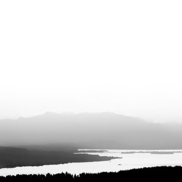 Landschaft Schwarz Weiss 23