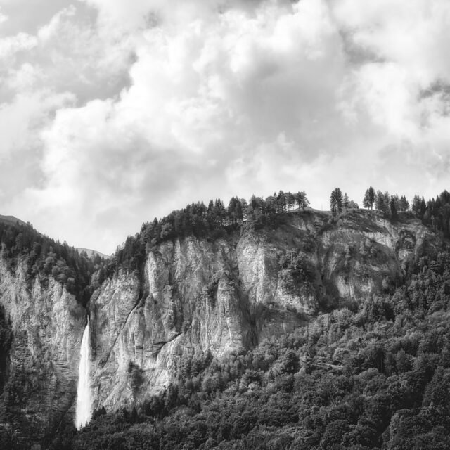 Landschaft Schwarz Weiss 48