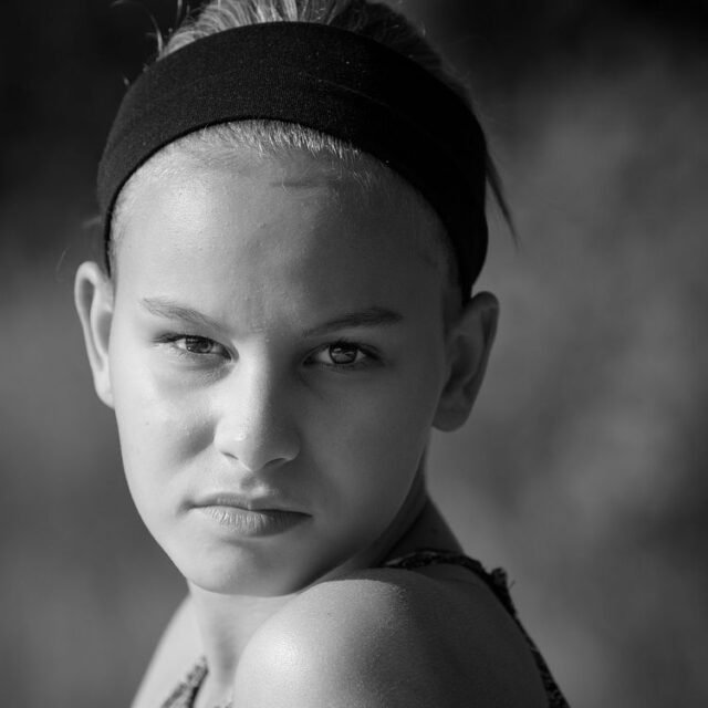 Mensch Portraits Schwarz Weiss 001