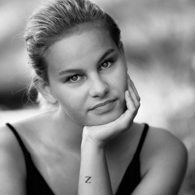 Mensch Portraits Schwarz Weiss 010