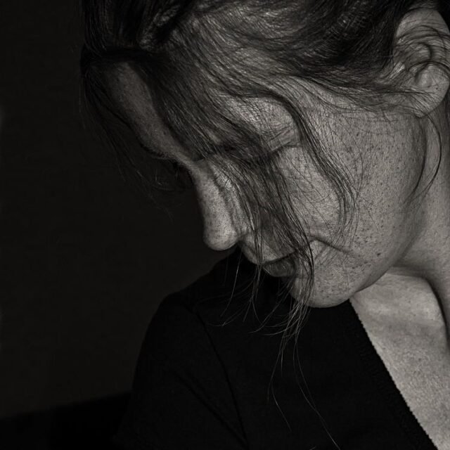 Mensch Portraits Schwarz Weiss 016