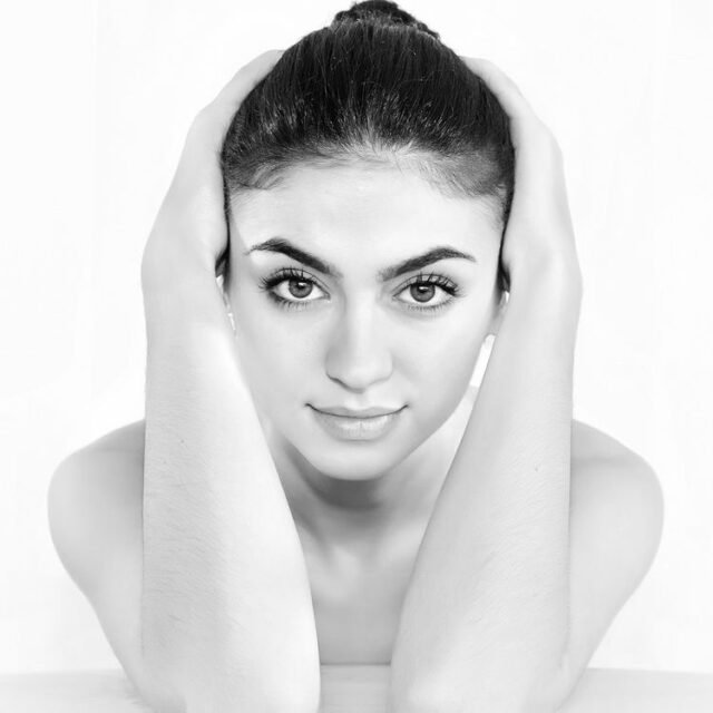 Mensch Portraits Schwarz Weiss 030