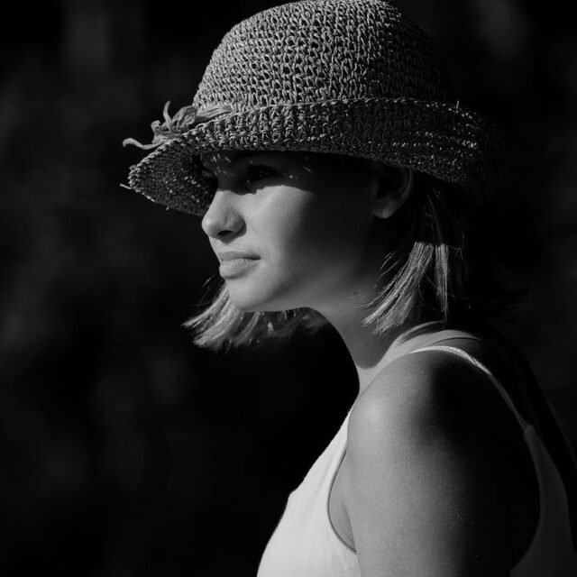 Mensch Portraits Schwarz Weiss 045