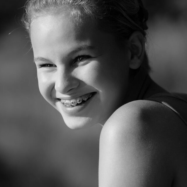 Mensch Portraits Schwarz Weiss 048