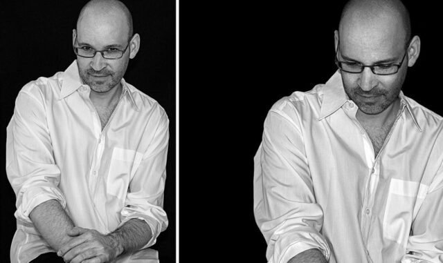 Mensch Portraits Schwarz Weiss 052