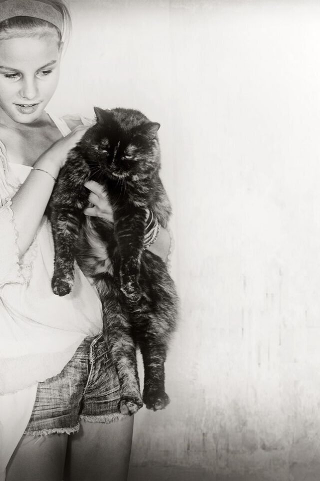 Mensch Portraits Schwarz Weiss 057