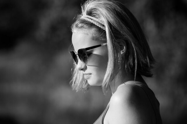 Mensch Portraits Schwarz Weiss 061
