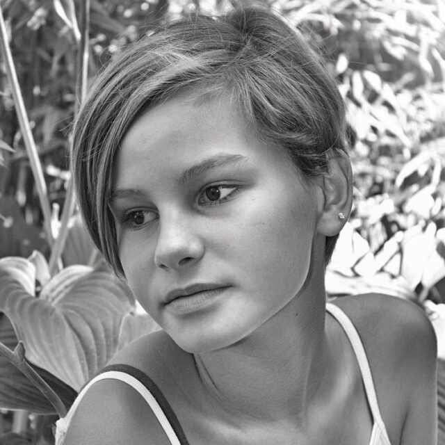 Mensch Portraits Schwarz Weiss 086