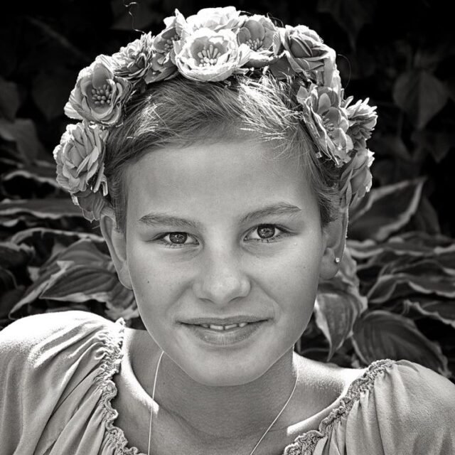 Mensch Portraits Schwarz Weiss 088